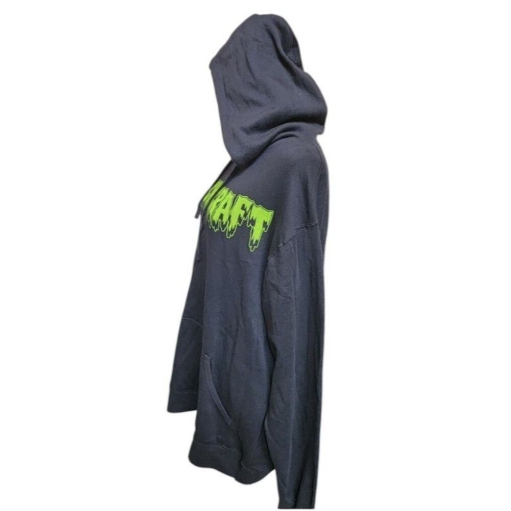 Blackcraft Cult Slime Staple Hoodie Size Large NWT Goth Punk Occult Pullover - Picture 5 of 7